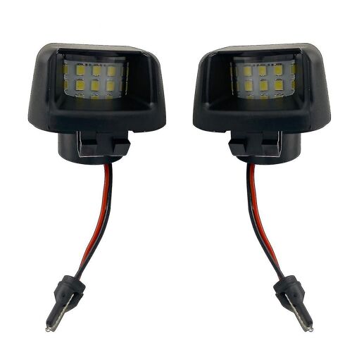 2x Led Plaque D'immatriculation Lampe Lampe Boîtier Pour Navara D40 2007-2019 26510-Zp50a
