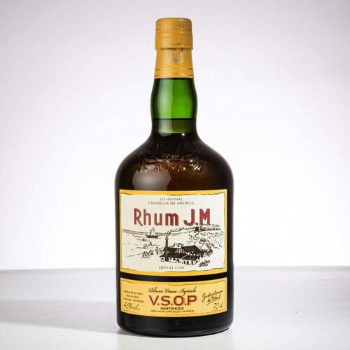 Jm - Vsop - Rhum Très Vieux - 43° - 70cl