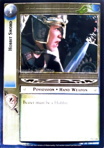 Carte Le Seigneur Des Anneaux : The Return Of The King - Hobbit Sword 7 C 319