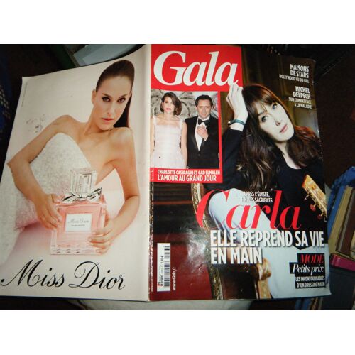 Gala 1033 Carla Bruni Noah Justin Bieber Gad Elmaleh Michel Delpech Nicolas Bedos Adamo Bruno Solo