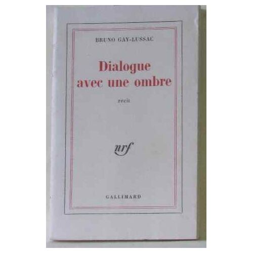 Dialogue Avec Une Ombre