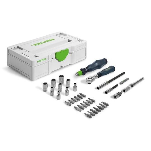 Festool 578112 clé à cliquet 2,2.5,3,4,5,6 mm 9 pièce(s)