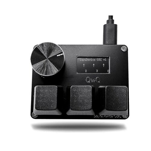 Osu O3c Rapid Trigger Hall Switches Wooting Magnetic Red Switches Clavier avec bouton Screen Copy Paste Shotcut (noir)