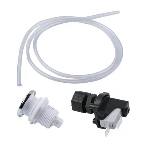 1 Interrupteur pneumatique Set pour l¿élimination des ordures 16a Interrupteur à bouton-poussoir activé