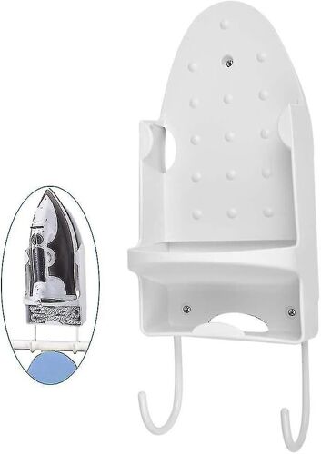 Ironing Board Rack, Iron Wall Mount, Ironing Board Storage Rack, Door Ironing Basket [white]