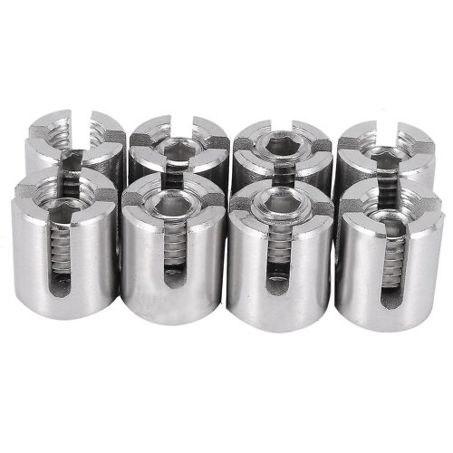 Fil D'acier Inoxydable Câble Mur Vert Treillis Clip Raccord 3mm Fil 8 Pcs