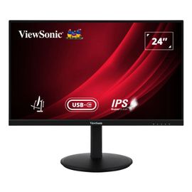 Viewsonic VG Series VG2409-MHDU-2 écran plat de PC 60,5 cm (23.8") 1920 x 1080 pixels Full HD LED Noir