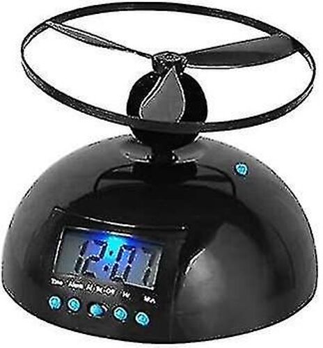 Nouveauté Numérique Led Réveil Gadget Fuyez Voler/Rouler Hélicoptère Chopper Hélice Horloge Créatif Cadeau-yvan