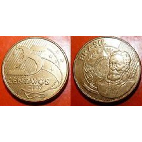 25 Centavos Brésil 2008