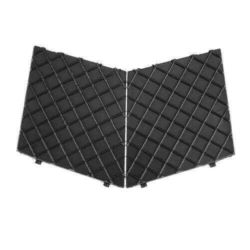 Compatible Avec Bmw E60 E61 Mpaire De Couvertures De Garniture De Grille Inférieure De Grille De Pare-Chocs Avant Noirs-Yvan