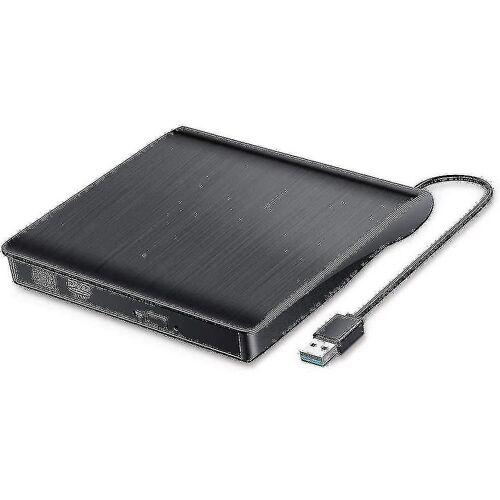 Lecteur de CD Externe Dvd, Lecteur de CD Externe Lecteur Dvd USB 3.0, Graveur de graveur de lecteur de réscripteur, Portable Cd+/-rw Cd-rom Dvd-rom Optique