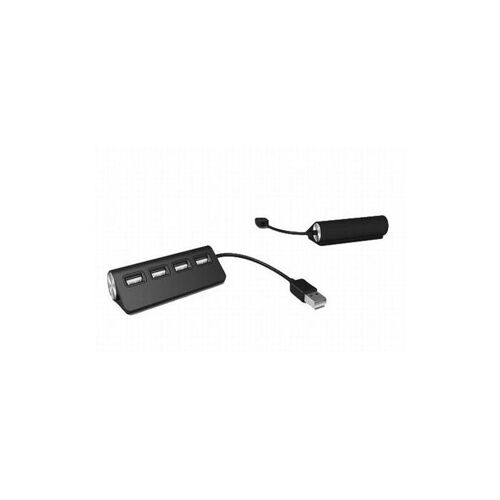 Hub It Works 4 Ports USB 2.0 Noir