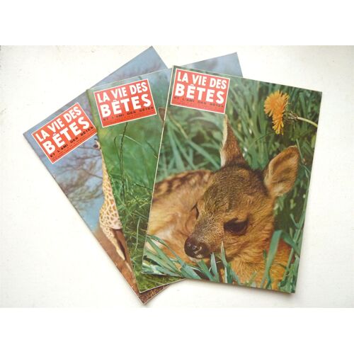 Lot De 3 N° De La Vie Des Bêtes - Mai À Août 1962 (N° 46, 48 Et 49)