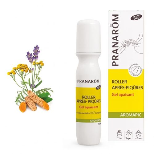 Roller Apres-Piqûre Gel Apaisant Bio Aromatic 15ml 
