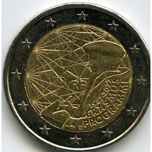 France 2 Euros 2022 Commémorative Erasmus