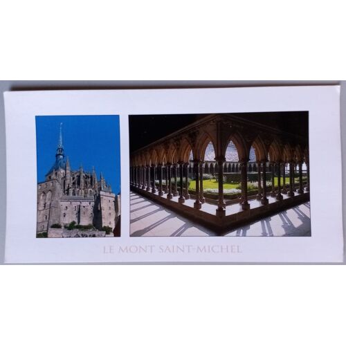 Carte Postale - Le Mont Saint- Michel - 17,5 X 9,5 Cm