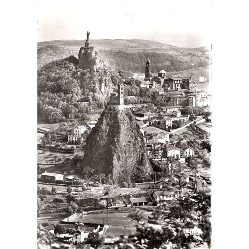 Le Puy En Velay . Aspect Sur La Ville . Hte Loire . 1967