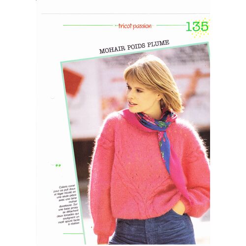Fiche N° 306 Mohair Poids Plume