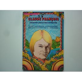 Claude François 45tours Vinyle Livre Disque Chante Pour Les Enfants