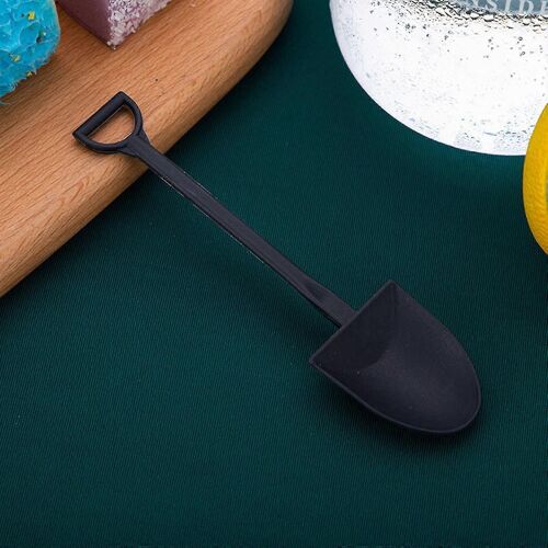 100 Pcs Cuillères À Crème Glacée En Plastique Mini Pelles À Dessert Pudding Yogourt Cuillères En Forme De Pelle Cuillères Pour Cuillères À Gâteau En Pot