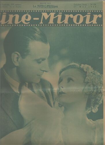 Ciné-Miroir N° 578. Jean Galland Et Lilian Harvey En Couverture - Germaine Roger En Dernière Page