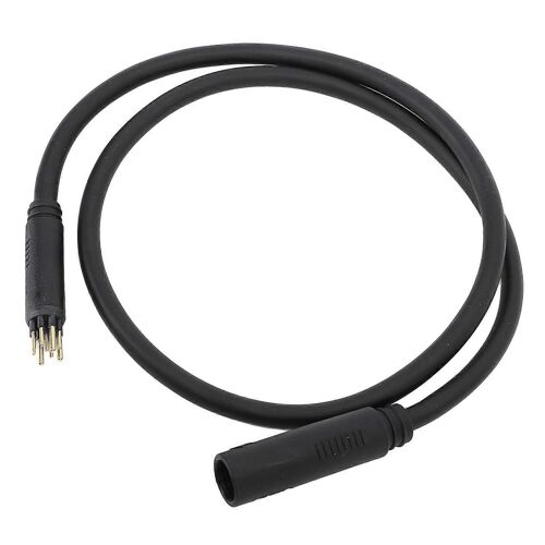 Electric Bike Motor Extension Cable 9 Pin Waterproof PTFE M6 Female to Male Connector Hub Motor Convert Extension Cable for Replacement