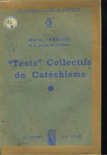 Tests Collectifs De Catechisme