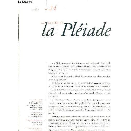 La Lettre De La Pleiade N°24 Avril Mai 2006.