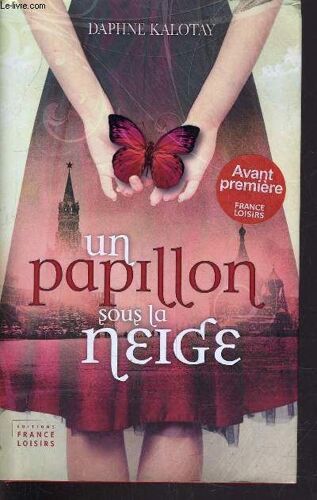 Un Papillon Sous La Neige.