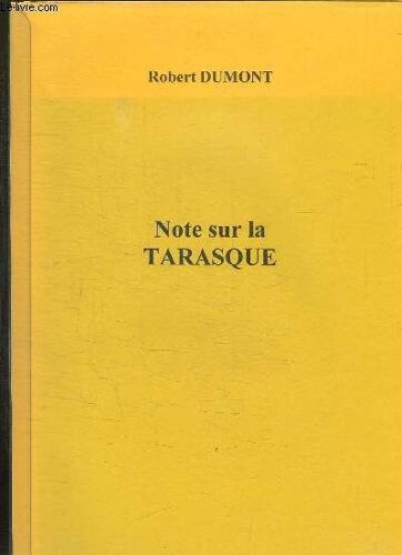 Note Sur La Tarasque.
