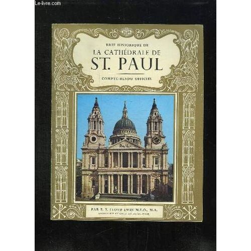 Historique Illustre De La Cathedrale De St Paul.