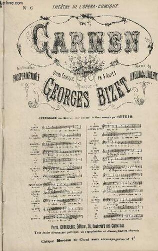 Carmen - N°6 : Chanson Boheme.