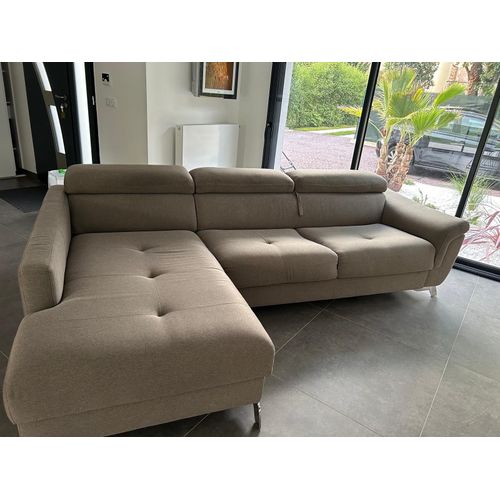 Vend canapé d'angle cuir center