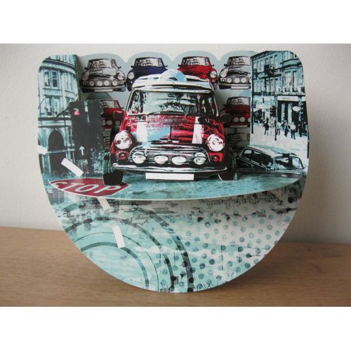 Carte 3 D Pop-Up Balancier La Mini À Londres