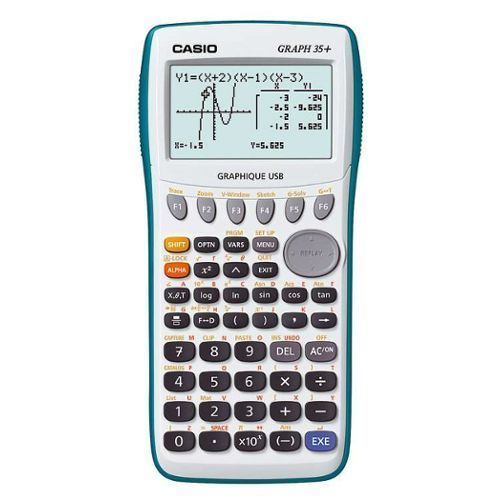 Casio GRAPH 35+USB - Calculatrice scientifique graphique - Port USB - Blanche
