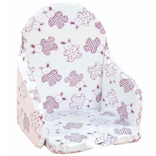 Coussin De Chaise Pvc Avec Sangles Lapin Cassis