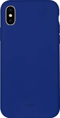 Coque Icon Silicon Soft IP XS Max Bleu