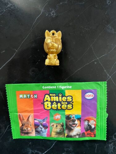 Figurine Chien À Lunettes Doré Or - Spa Nos Amies Les Bêtes / Cora Match 2024