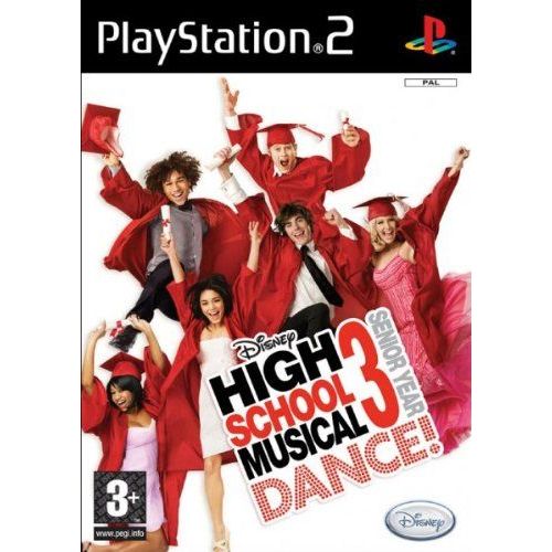 High School Musical 3 Dance Nos Année Lycée + Tapis De Dance Ps2
