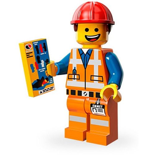 Minifigurine Serie 12 LEGO Movie N°3 Emmet