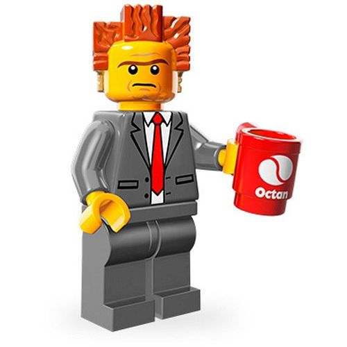 minifigurine serie 12 LEGO movie n°2 President Business