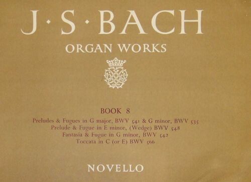 J.S. Bach: Organ Works Vol.8 (Novello)