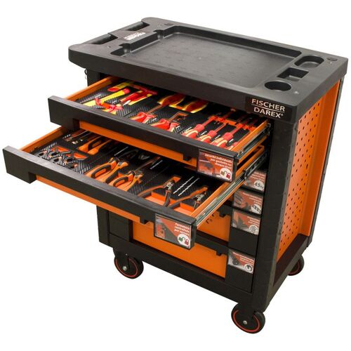 Servante d'atelier équipée composition électricien 29 outils
