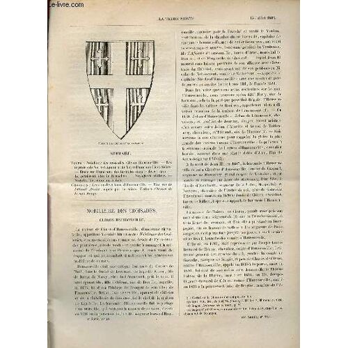 La Terre Sainte N°62 4e Série 10e Année N°217 15 Juillet 1884 - Nobiliaire Des Croisades Cléron-Haussonville - La Visitation De La Très Sainte Vierge - Étude Sur L Itinéraire Des Israélites Dans Le(...)