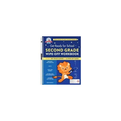 Get Ready For School: Second Grade Wipe-Off Workbook