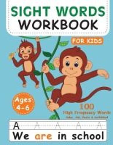 Sight Words Book For Kids 4-6