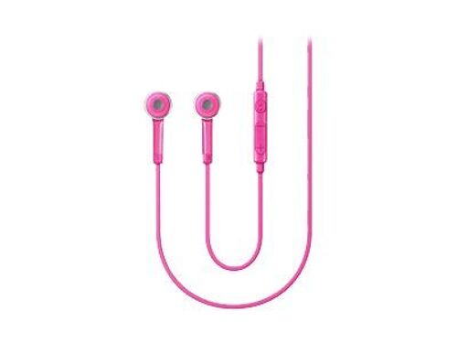 Samsung HS-330 - Écouteurs avec micro - intra-auriculaire - filaire - jack 3,5mm - rose - pour Galaxy Core Prime VE, Nexus, Note, Note II, S Advance, S II, S III, S Plus, S4, S5, Tab 2