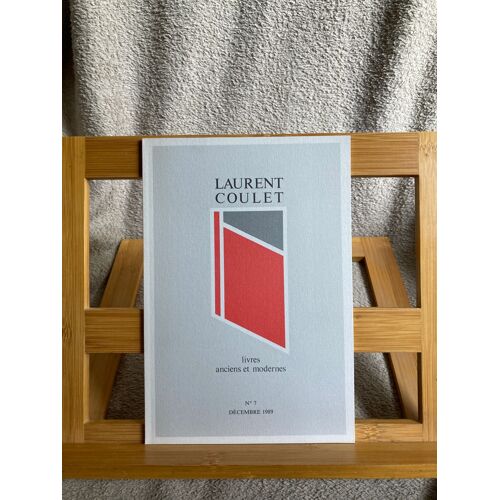Catalogue De Vente Librairie Laurent Coulet N°7 Livres Anciens Et Modernes 1989