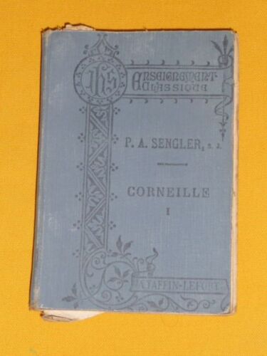 Théâtre Choisi De Pierre Corneille - Première Partie