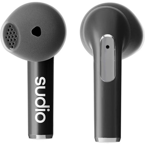 Sudio N2 - Ecouteurs intra-auriculaires sans fil Bluetooth - Noir